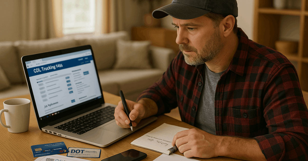 How to Find and Apply for Truck Driver Jobs Online Easily